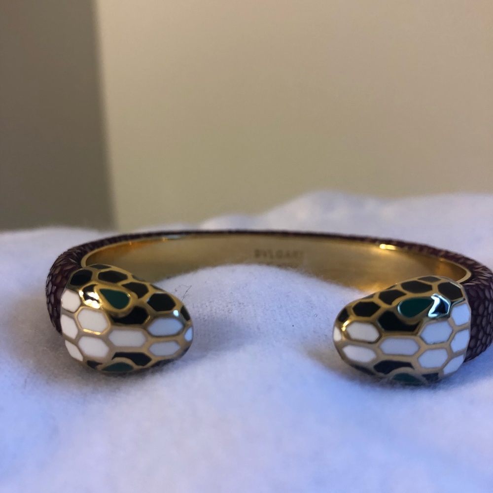 Bulgari cuff purple